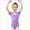 A37-Light Purple, variant on Girls Short Sleeve Dance Leotard with Front Bow Detail,Cute Ballet Bodysuit