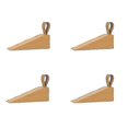thumbnail image 1 of 4 Nordic Solid Wood Heightened Door Stop Door Stopper Door Stopper Door Stopper Trumpet, 1 of 5