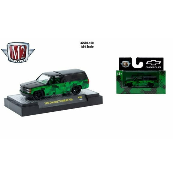 M2 Machines Autothentics Rel 100 1:64 1992 Chevrolet C1500 Ss454