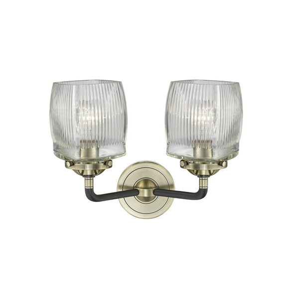 Innovations Lighting 284-2W Colton Colton 2 Light 14" Wide Bathroom Vanity Light - Nickel