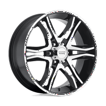 American Racing Aluminum Rim AR893 MAINLINE 18X8.5in Gloss Black Machined Finish, AR89388568312
