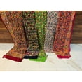 thumbnail image 5 of All Colors Women's Cotton Phulkari Dupatta, Heavy Embroidered Miror Work Scarve, Multicolor Phulkari Dupatta, Indian Wedding Favor for Her, 5 of 9