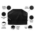 thumbnail image 4 of Covermates Elite Grill Cover - 80 Inch, All-Weather BBQ Cover, Durable 300D Polyester, 4 of 8