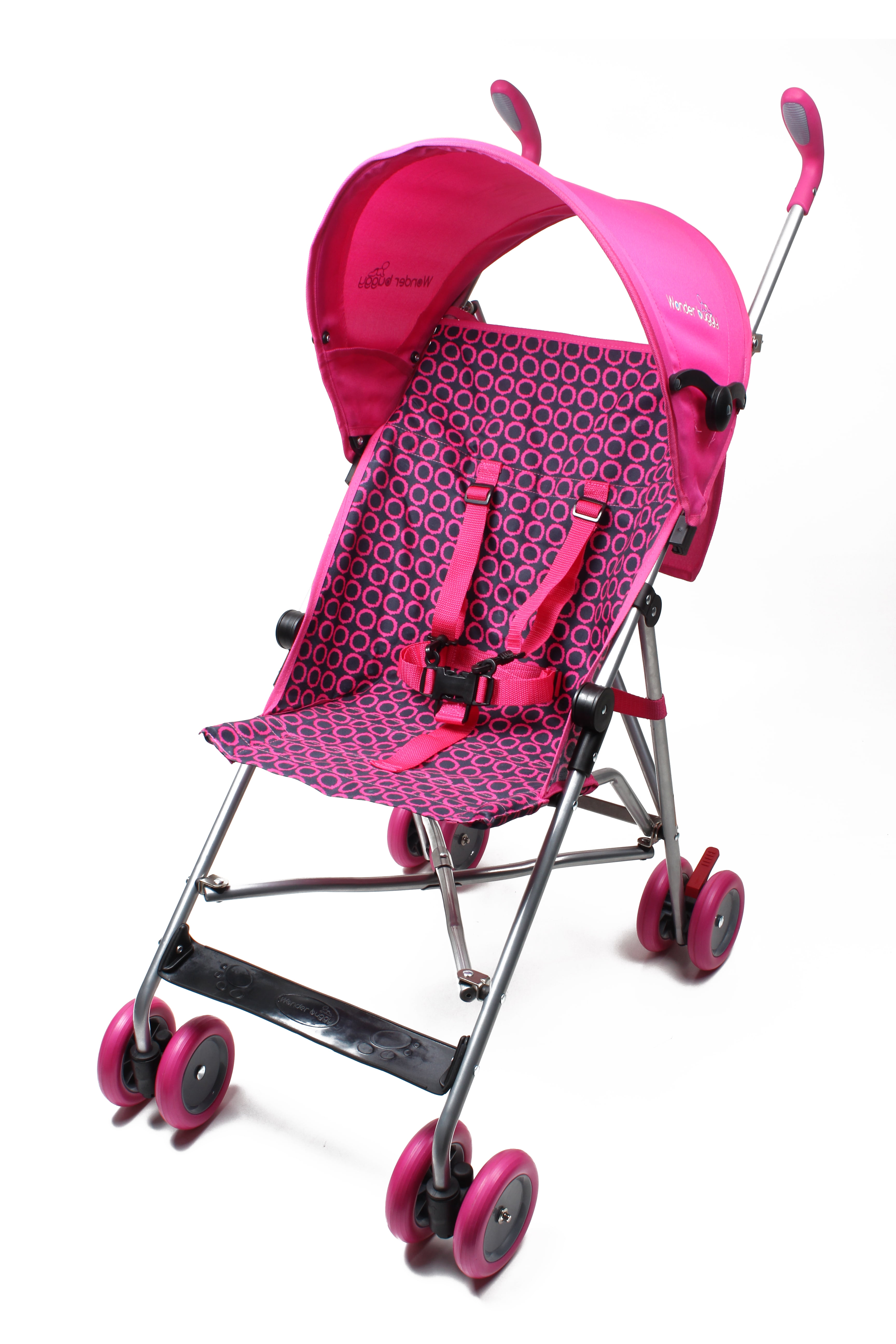 hot pink stroller