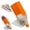 Orange, variant on Yellow Pencil Shaped Organizer, Office Desk – Under $5
