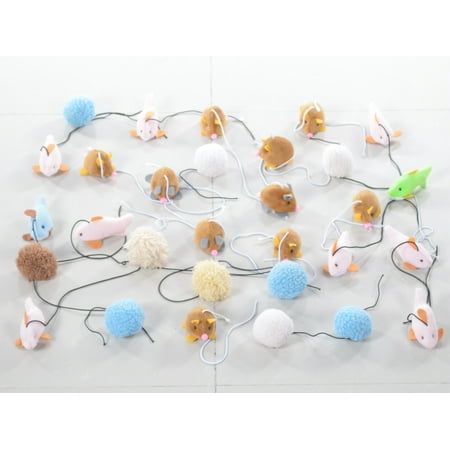 UPC: 0815481011700 | Armarkat Pet Toys for Cats Dogs and Small Animals TOY6-20PCS