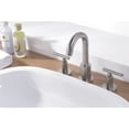thumbnail image 2 of AB16 1513C 3-hole, 2-handle widespread lavatory faucet, Chrome (Standard pull-up drain with lift rod D90 0010C included), 2 of 2