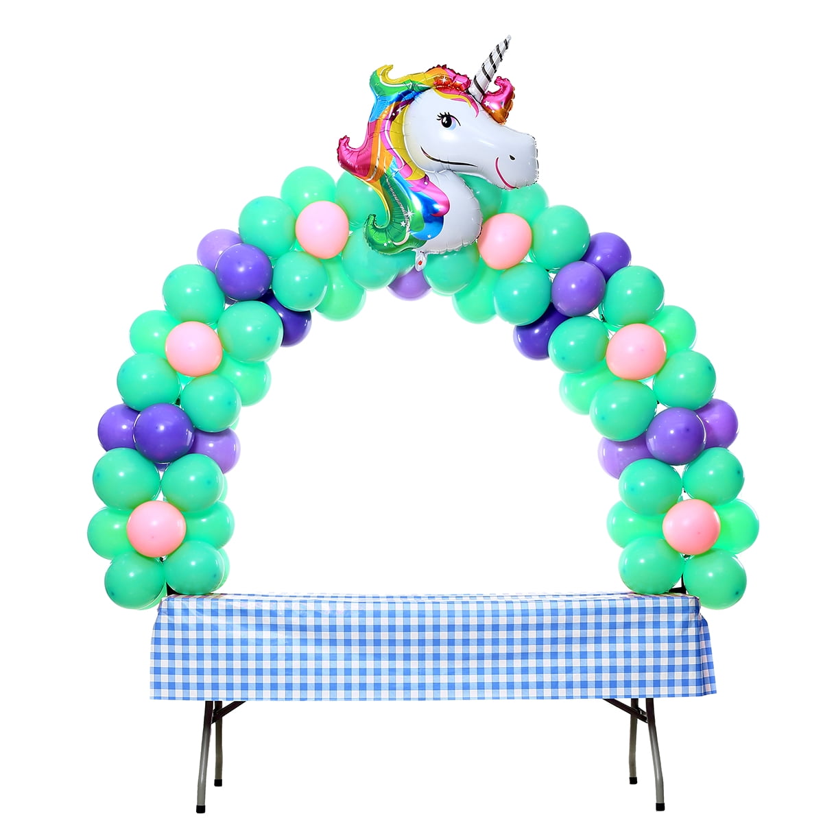 Balloon Arch Kit Adjustable for Different Table Sizes Birthday, Wedding,  Christmas, and Graduation Party - Walmart.com