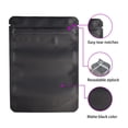 thumbnail image 3 of Mylar Bag, paquete de 100 bolsas de pie, 7 g, 4 x 6 pulgadas, resellables con cierre de cremallera, 3 of 6