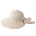 thumbnail image 2 of Txlixc Sombreros solares femeninos con cintas de arco y grandes accesorios de verano al aire libre Txlixc moda, 2 of 8