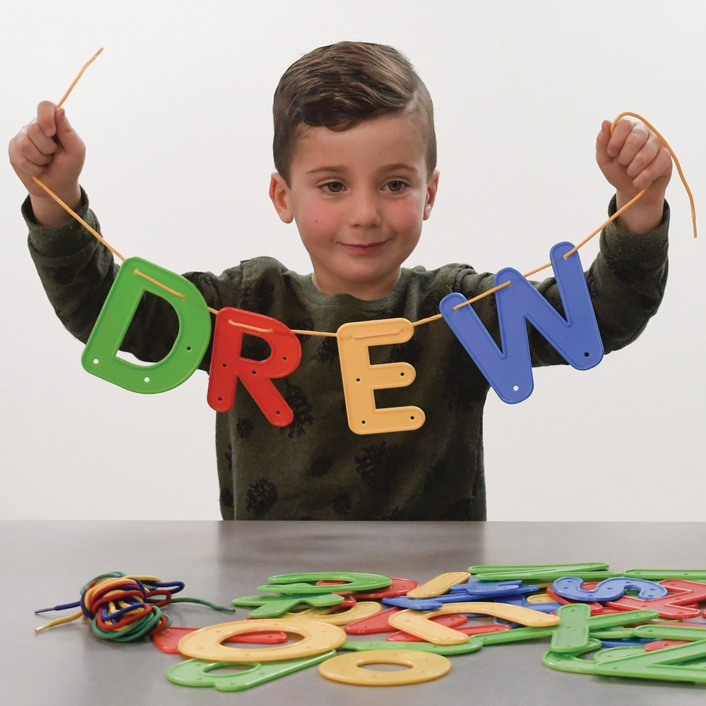 Ready2Learn™ Lacing Letters, Uppercase 34/pk
