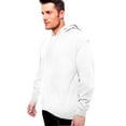thumbnail image 4 of Homespun Men's Ringspun Cotton Fleece Pullover Hooded Sweatshirt, 4 of 4