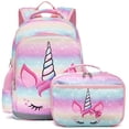 thumbnail image 1 of Mochila Octsky para niñas, preescolar, jardín de infantes, unicornio, 1 of 7