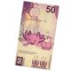 thumbnail image 1 of Toalla De Baño Diseño Billete 50 Pesos Ajolote Microfibra Nubisuave  TBMP-AJ, 1 of 5