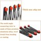 thumbnail image 4 of Multi-angle Measuring Ruler, 12 Sides Accurate Aluminum Alloy Template Layout Tool With Punch, Drilling Tool For Builders, Craftsmen, Carpenters, Diye, 4 of 5