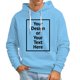 thumbnail image 5 of WILLBEST Sudaderas Navideñas para Hombre, Suéter Informal con Capucha De Color Sólido para Otoño e Invierno, sin Bolsillos, Sudadera, Pulóver, Tops Chica, 5 of 5