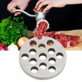thumbnail image 1 of 5cm/2in Mincer Blade, Silver Meat Grinder Plate, For Home Meat, Fruits Or Vegetables Kitchen 8mm, 1 of 8