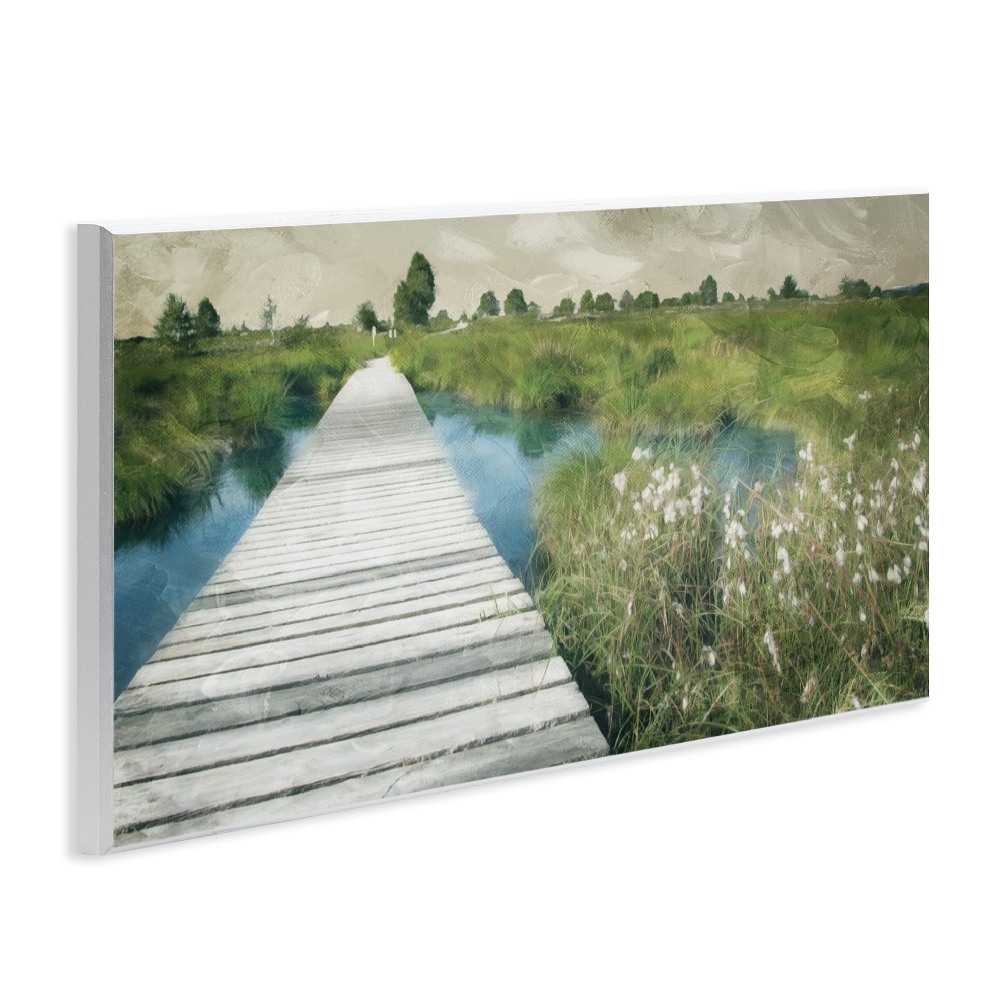 Stupell Industries Walkway On The Marsh Wall Plaque Art, design by Milli Villa
