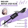 thumbnail image 4 of Lash Bond and Seal 10ML B&Q Lash Cluster Bond and Seal Pegamento para pestañas Pegamento para pestañas DIY Extensiones de pestañas Impermeable Unión y sello de larga duración (Black Bond+Black Seal), 4 of 4
