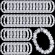 thumbnail image 1 of Leis LED hawaianos Garland Sherr, 48 unidades, con iluminación blanca, 1 of 7