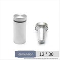 thumbnail image 2 of Photo frame screw support advertising nails 12x30 (brushed), 2 of 5