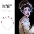 thumbnail image 2 of MasteelfCA Stylish Double Layer Headband Decor Rhinestone Inlaid Flower Metal Hair, 2 of 7