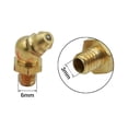 thumbnail image 3 of Unique Bargains Brass M6 M8 M10 Thread 45 Degree Angle Grease Nipple Fittings Assortment Kit for Car 5 Set, 3 of 5