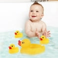 thumbnail image 1 of Juguetes de baño Ticfox Patos para bebé 4 piezas, 1 of 7