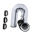 thumbnail image 4 of Reducción del calor de la manga de aislamiento de cubierta de la manguera con correas elásticas de aire acondicionado multifuncional envoltura de, 4 of 8