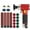 Set2, variant on Air Angle Die Grinder 90 Degree Pneumatic Grinding Polisher 2inch Grinding Machine with Sanding Discs Tool Kit ,Widely Use