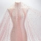 thumbnail image 4 of Rollos de tela de tul rosa brillante de 59" x 5 yardas, tela de tul con lentejuelas de estrellas y lunas rosas, tela de tul de malla bordada con estrellas y lunas, 4 of 8