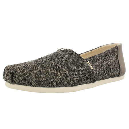 Image of Toms Classic Technical Knit Slip On Womens Shoes Size 10 Color: Birch/Grey