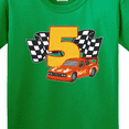 thumbnail image 4 of Inktastic Number Five Race Car Youth T-Shirt, 4 of 5