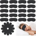 thumbnail image 2 of Máscara para dormir de 40 piezas, máscara para dormir para hombres, mujeres y niños, paquete individual para dormir con los ojos vendados para viajes, aviones, hoteles, fiestas, 2 of 7
