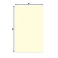 thumbnail image 2 of Off White 6x10 Uncut Art Mat Board - No Opening - 10 Mats, 2 of 7