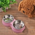 thumbnail image 2 of Wdftyju Tazón doble de acero inoxidable para mascotas, tazón de agua para alimentación de perros, plato de agua para comida de cachorros y gatos Wdftyju 2wn9nx8um8dw9md7D03, 2 of 8