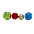 thumbnail image 4 of Kurt Adler Multicolor Shiny Glass and Aluminum Ball Ornaments for Christmas Tree, 20-Piece Set, 4 of 4