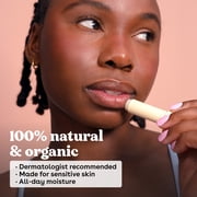 eos 100% Natural & Organic Lip Balm- Strawberry, Mint, Vanilla - 0.14 oz, 3 pack