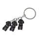 thumbnail image 3 of Llavero de metal con forma de caniche para coche, colgante decorativo (caniche negro), 3 of 5