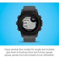 thumbnail image 3 of Garmin Descent™ G1, Rugged Dive Computer, Multiple Dive Modes, Activity Tracking, Slate Gray, 3 of 5