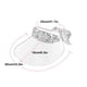 thumbnail image 4 of Sonducket Sombrero de algodón y lino para mujer, sombrero decorativo a prueba de viento, transpirable, plegable, para exteriores, senderismo, playa, Sombreros Gris Sonducket AP019206-04, 4 of 6
