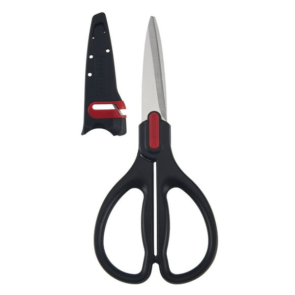 Les Ciseaux Edgekeeper de Farberware Tout-Usage avec Etui Affuteur