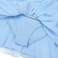 thumbnail image 5 of iiniim Kids Girls Shiny Long Sleeve Ballet Dance Tutu Dress Dancewear Gymnastics Skirted Leotard, 5 of 7