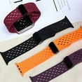 thumbnail image 5 of SOLOLUP Magnetic Sport Wristbands Compatible with Apple Watch Bands 41mm 40mm 38mm 49mm 45mm 44mm 42mm, Waterproof Silicone Sport Band for iWatch Ultra SE Series 9 8 7 6 5 4 3 2 1 Bnad, 5 of 10