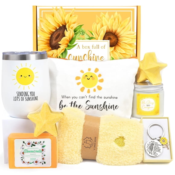 Cestas de regalo Suhctuptx Sending You Sunshine para mujer