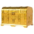 thumbnail image 3 of Plastic Pirate Treasure Box Jewelry Storage Box Organizer Makeup Gift Box Candy Box, 3 of 5