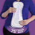 thumbnail image 5 of Poise Incontinence Pads for Women, 8 Drop, Overnight Absorbency, Extra-Coverage, 22Ct, 5 of 5