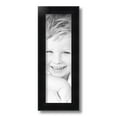 thumbnail image 2 of ArtToFrames 5" x 16" Satin Black Double Step Lip Picture Frame, 5x16 inch Black Wood Poster Frame (WOM-1418), 2 of 7