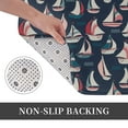 thumbnail image 3 of Kdxio Sailboat And Wave,16" x 24", Non-Slip Front Door Mats,Outdoor Welcome Mat Washable, 3 of 9