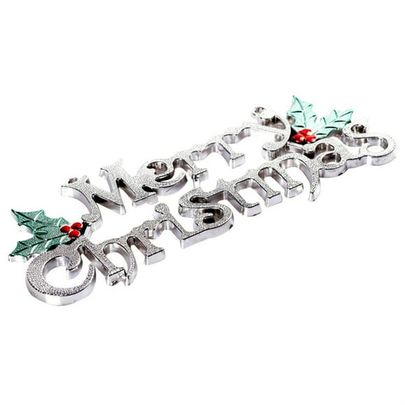 RBCKVXZ Décorations de Noël en Liquidation! Carte Joyeux Noël Brillante de 30cm pour Décoration Suspendue